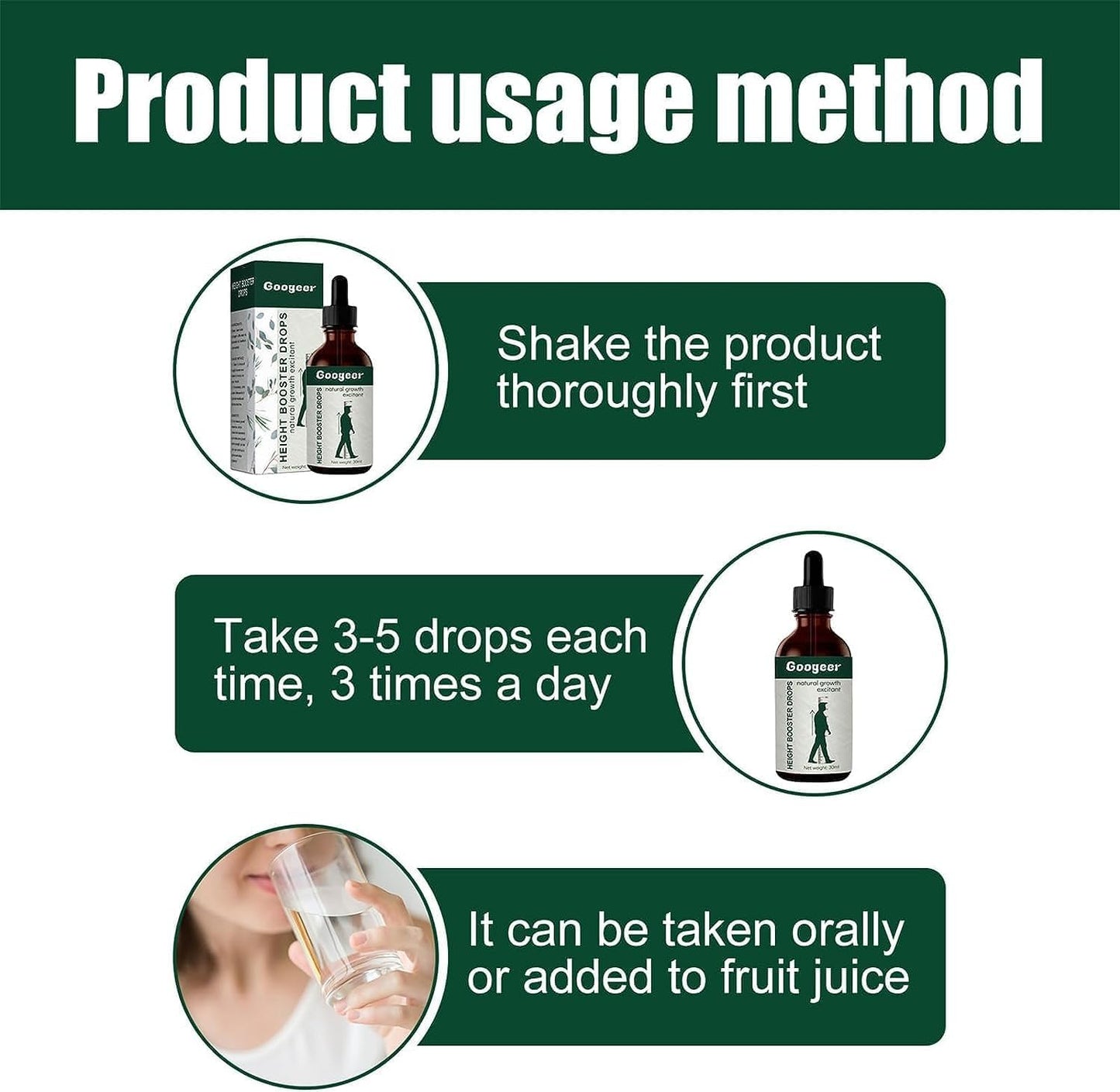 Height Booster Drops (30ml)