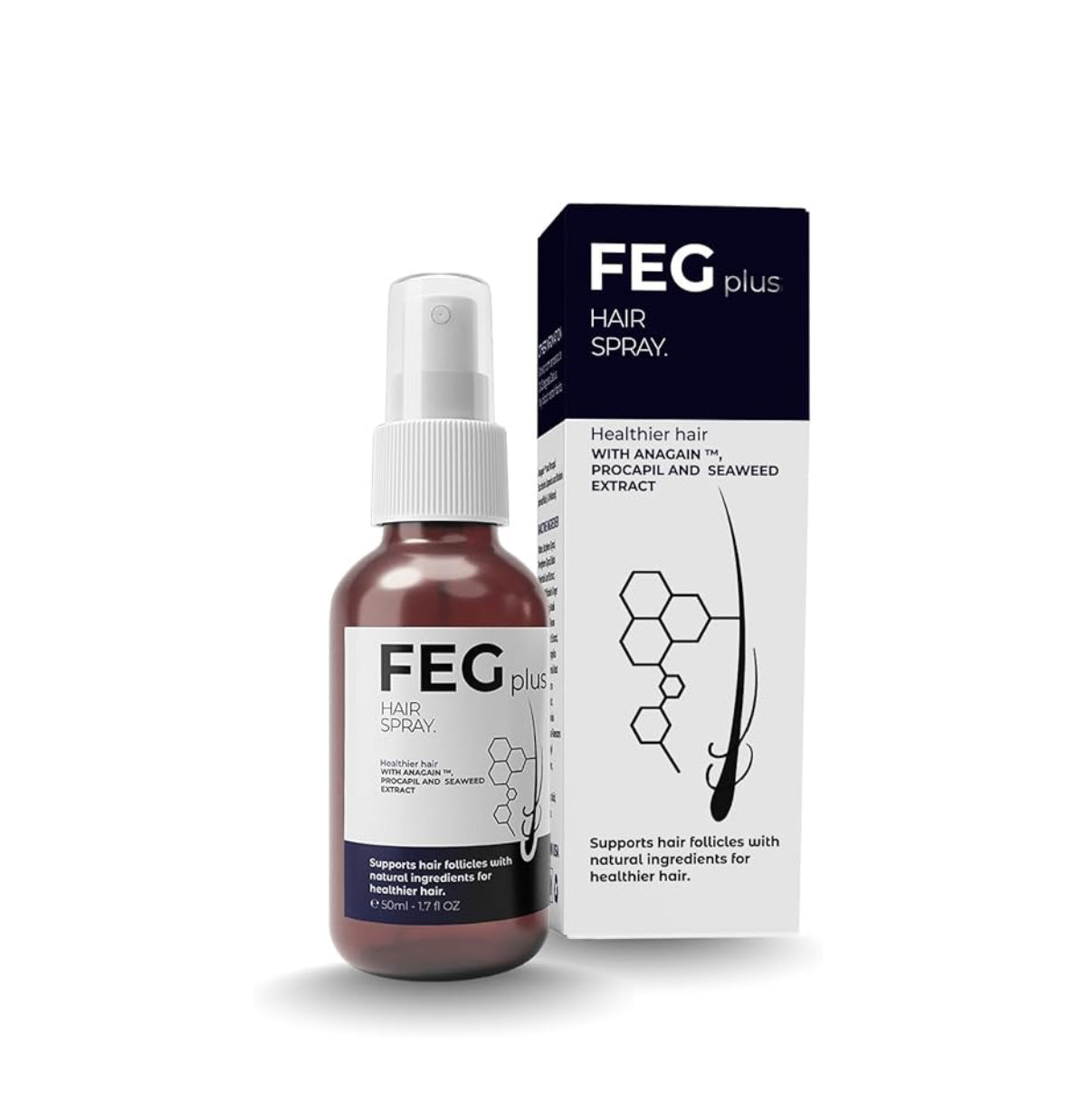 FEG Plus and Strong Hair Growth Spray (Original)