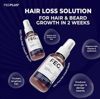 FEG Plus and Strong Hair Growth Spray (Original)