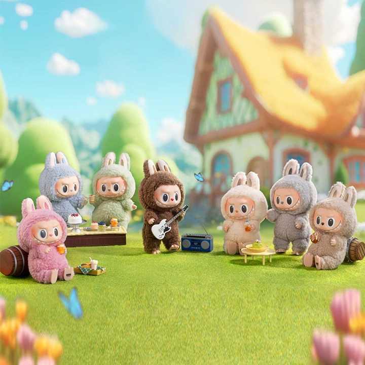 Tijarat Hub™ Labubu Cartoon Keychain | ميدالية لابوبو