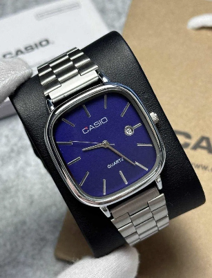 Casio Vintage, Blue, silver, Black Men's Watches