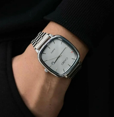 Casio Vintage, Blue, silver, Black Men's Watches