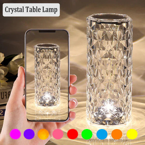 Tijarat™ LED Crystal Table Lamp